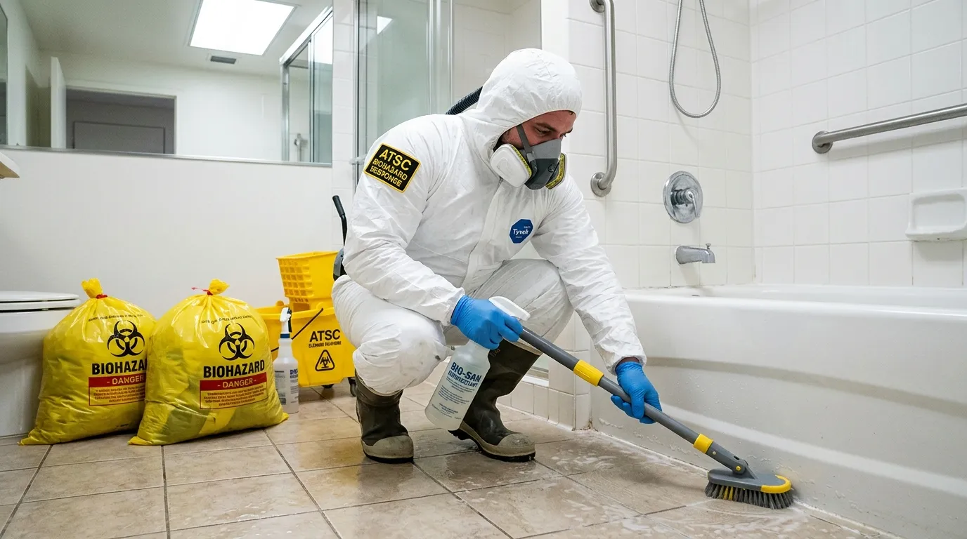 Decontamination equipment deployed for Blood Cleanup in Lino Lakes